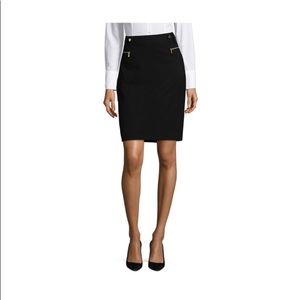 Calvin Klein Pencil Skirt with Zip Pockets